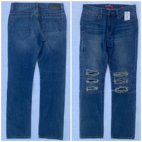 GUESS Ultra Slim McCrae Fit Men's Jeans SZ 32 - Picture 1 of 8